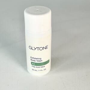 Glytone Exfoliating Body Cleansing Wash 8.8 Free Acid Travel 1 fl oz 30ml New